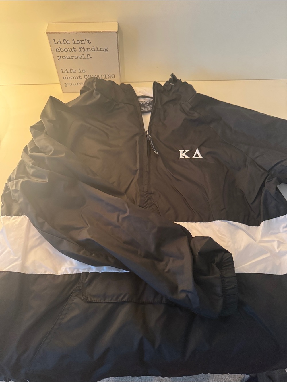 KAPPA DELTA HOODED WINDBREAKER